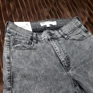 GARAGE S(3) Black Acid High Rise Jeggings (Short)